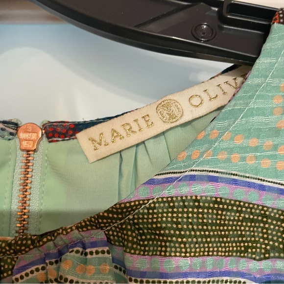 Colorful Patterned Women's Top - Picture 2 of 4